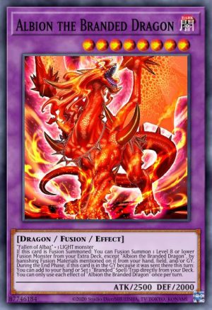 Albion the Branded Dragon - (Structure Albaz Strike) - (SDAZ-EN046) - (Common)