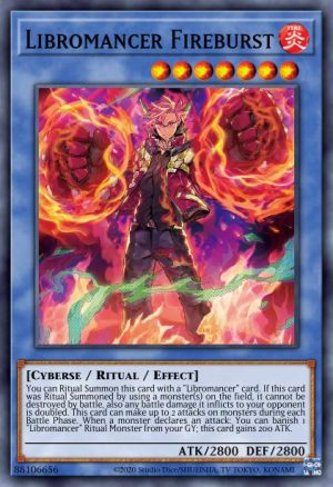 Libromancer Fireburst - (Dimension Force) - (DIFO-EN087) - (Ultra Rare)
