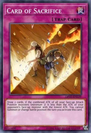 Card of Sacrifice - (Duelist Pack Yusei 3) - (DP10-EN029) - (Rare)
