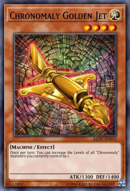 Chronomaly Golden Jet - (Return of the Duelist) - (REDU-EN011) - (Common)