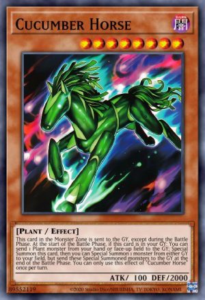 Cucumber Horse - (Darkwing Blast) - (DABL-EN036) - (Common)