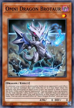 Omni Dragon Brotaur - (2020 Tin of Lost Memories Mega Pack) - (MP20-EN059) - (Ultra Rare)