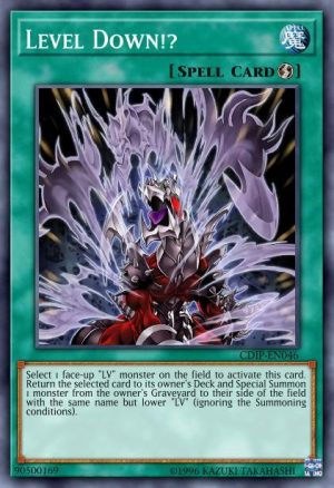 Level Down!? - (Cyberdark Impact) - (CDIP-EN046) - (Common)
