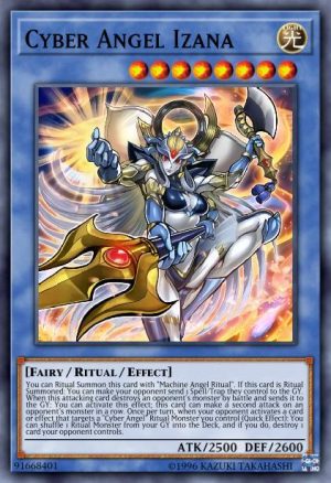 Cyber Angel Izana - (Legendary Duelists Sisters of the Rose) - (LED4-EN012) - (Super Rare)