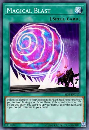 Magical Blast - (Structure Order of the Spellcasters) - (SR08-EN030) - (Common)