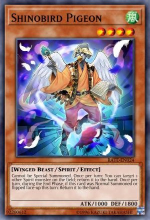 Shinobird Pigeon - (Raging Tempest) - (RATE-EN024) - (Common)