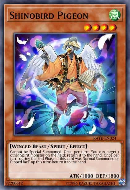Shinobird Pigeon - (Raging Tempest) - (RATE-EN024) - (Common)
