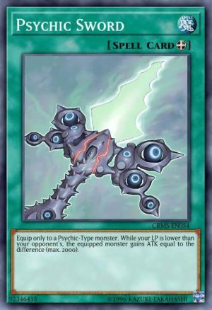 Psychic Sword - (Crimson Crisis) - (CRMS-EN054) - (Common)