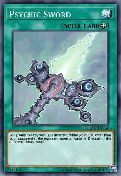 Psychic Sword - (Crimson Crisis) - (CRMS-EN054) - (Common)