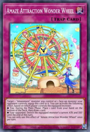 Amaze Attraction Wonder Wheel - (Lightning Overdrive) - (LIOV-EN072) - (Common)