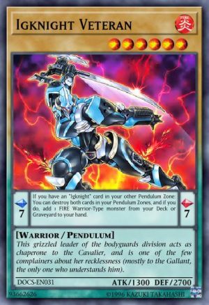 Igknight Veteran - (Dimension of Chaos) - (DOCS-EN031) - (Common)