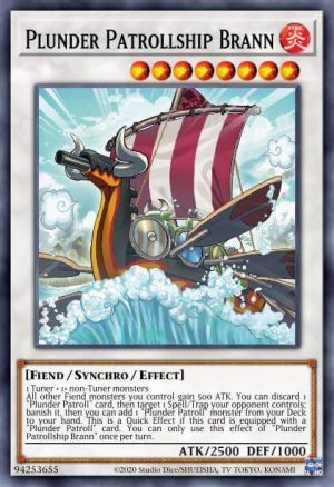 Plunder Patrollship Brann - (Ghosts From the Past The 2nd Haunting) - (GFP2-EN135) - (Ultra Rare)