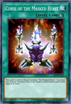 Curse of the Masked Beast - (Retro Pack 2) - (RP02-EN030) - (Common)