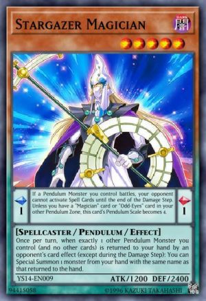 Stargazer Magician - (Starter Yuya) - (YS16-EN009) - (Common)