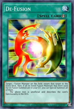 De-Fusion - (Duelist Pack Zane Truesdale) - (DP04-EN017) - (Common)