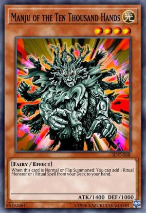 Manju of the Ten Thousand Hands - (LC 3 Yugi's World Mega Pack) - (LCYW-EN250) - (Common)