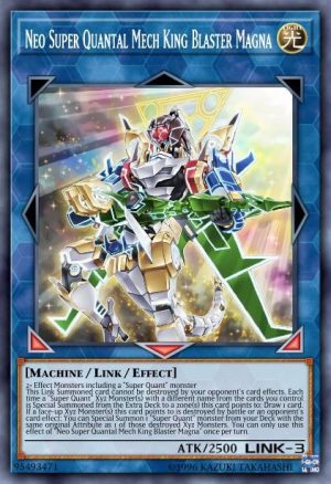 Neo Super Quantal Mech King Blaster Magna - (Dark Neostorm) - (DANE-EN046) - (Super Rare)