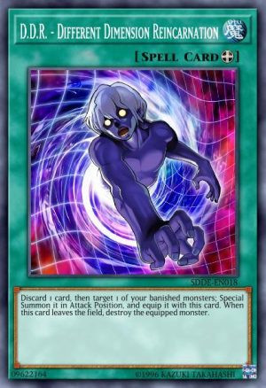 D.D.R. - Different Dimension Reincarnation - (Cyber Dragon Revolution Structure) - (SDCR-EN025) - (Common)