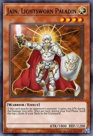 Jain, Lightsworn Paladin - (Ra Yellow Mega Pack) - (RYMP-EN100) - (Ultra Rare)