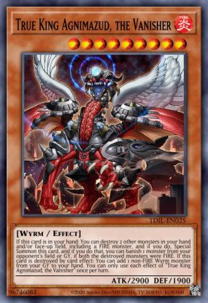 True King Agnimazud, the Vanisher - (2017 Mega-Tin Mega Pack) - (MP17-EN080) - (Ultra Rare)