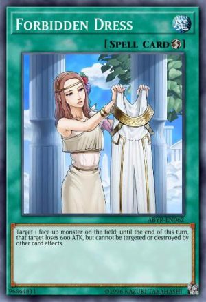 Forbidden Dress - (Battle Pack 2 War of the Giants) - (BP02-EN168) - (Common)