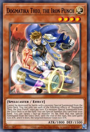 Dogmatika Theo, the Iron Punch - (Rise of the Duelist) - (ROTD-EN006) - (Common)