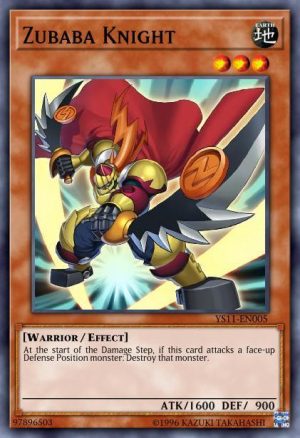 Zubaba Knight - (Starter Dawn of the Xyz) - (YS11-EN005) - (Common)