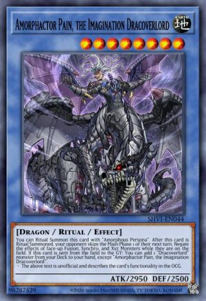 Amorphactor Pain, the Imagination Dracoverlord - (OTS Tournament Pack 15) - (OP15-EN021) - (Common)