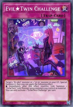 Evil★Twin Challenge - (Genesis Impact) - (GEIM-EN021) - (Rare)