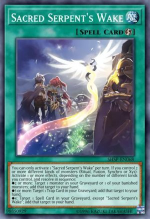Sacred Serpent's Wake - (Shadow Specters) - (SHSP-EN068) - (Common)
