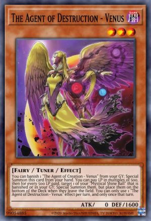 The Agent of Destruction - Venus - (Battle of Chaos) - (BACH-EN021) - (Common)