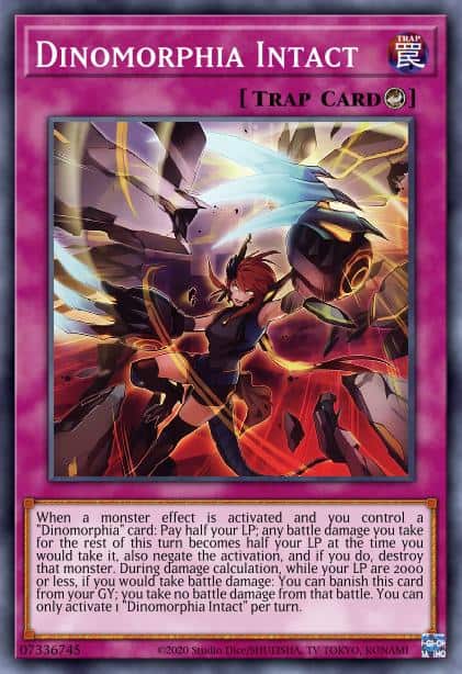 Dinomorphia Intact - (Cyberstorm Access) - (CYAC-EN076) - (Common)