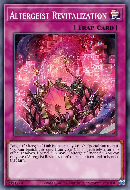 Altergeist Revitalization - (Duelist Nexus) - (DUNE-EN069) - (Common)