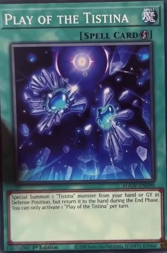 Play of the Tistina - (Age of Overlord) - (AGOV-EN090) - (Common)