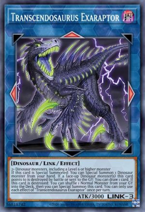 Transcendosaurus Exaraptor - (Age of Overlord) - (AGOV-EN044) - (Common)
