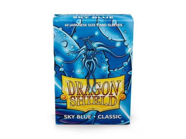Dragon Shield Japanese Size Sleeves Classic Sky Blue Sleeves