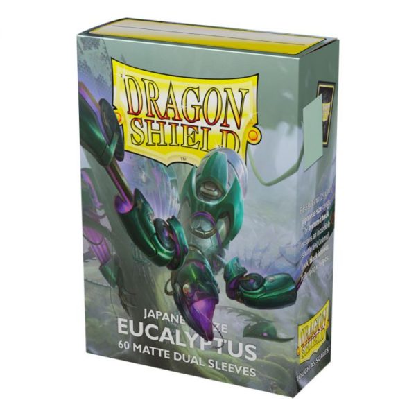 Dragon Shield Japanese Size Sleeves Dual Matte Eucalyptus