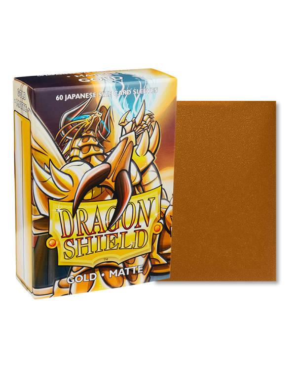 Dragon Shield Japanese Size Matte Gold