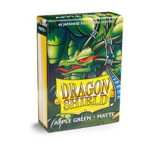 Dragon Shield Japanese Size Sleeves Matte Apple Green