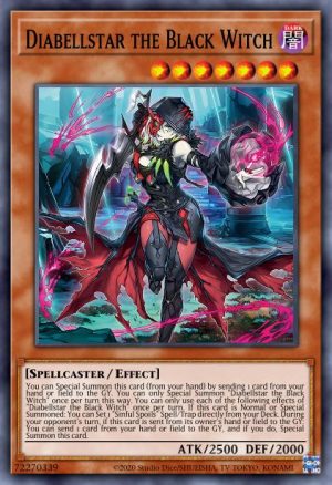 Diabellstar the Black Witch - (Ultimate Rare)- (OTS Tournament Pack 26) - (OP26-EN001)