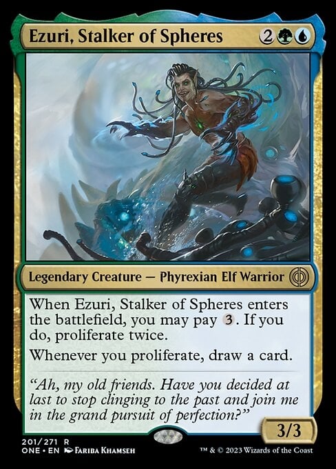 Ezuri, Stalker of Spheres - Phyrexia: All Will Be One-(201)