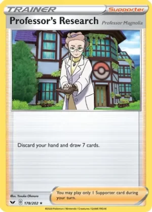 Professor's Research - SWSH01: Sword & Shield Base Set (SWSH01) - Foil