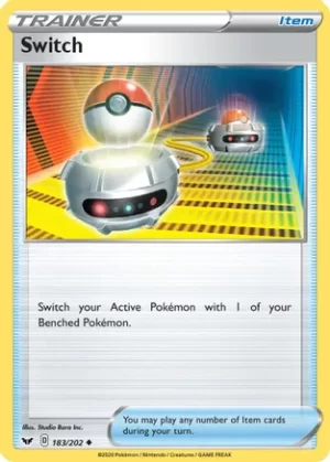 Switch - SWSH01: Sword & Shield Base Set (SWSH01) - Reverse Holo