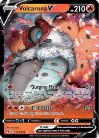 Volcarona V - SWSH07: Evolving Skies (SWSH07)