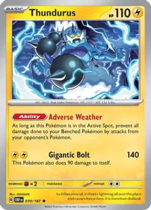 Thundurus - SV03: Obsidian Flames (SV03)