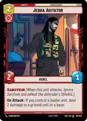 Jedha Agitator - Spark of Rebellion (SOR)