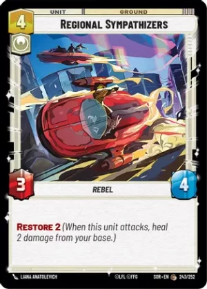 Regional Sympathizers - Spark of Rebellion (SOR)