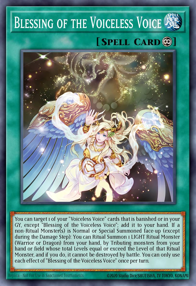 Blessing of the Voiceless Voice - (Legacy of Destruction) - (LEDE-EN062) - (Super Rare)