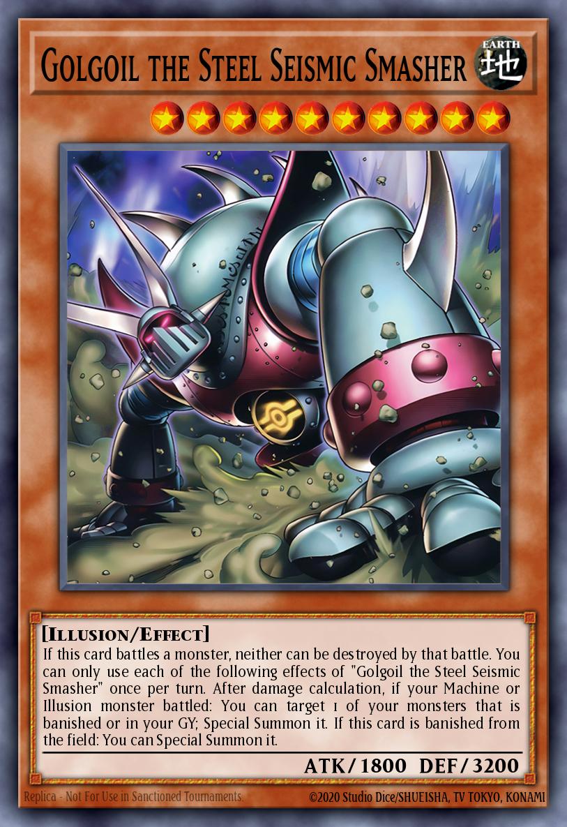 Golgoil the Steel Seismic Smasher - (Legacy of Destruction) - (LEDE-EN026) - (Common)