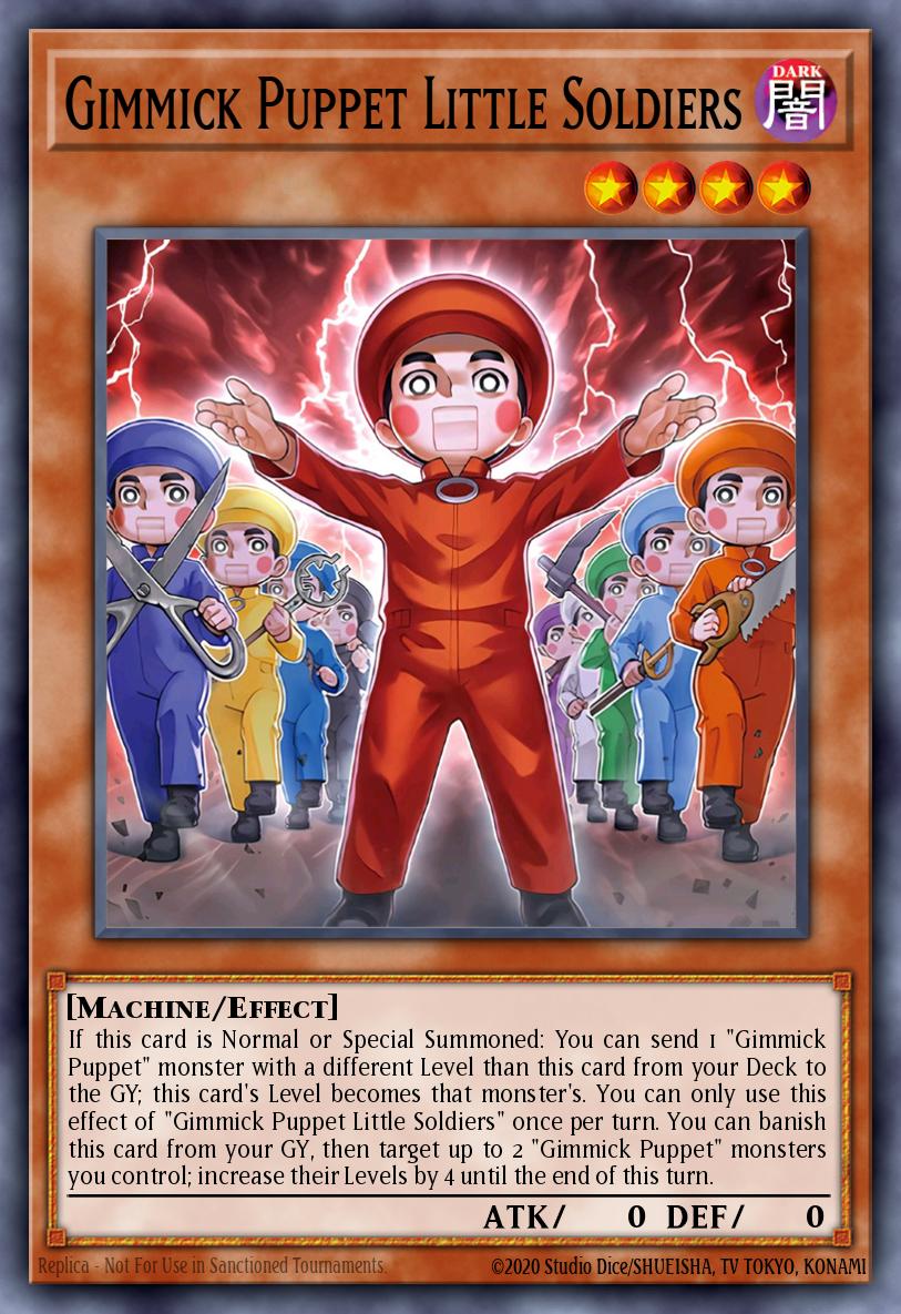 Gimmick Puppet Little Soldiers - (The Infinite Forbidden) - (INFO-EN007) - (Common)